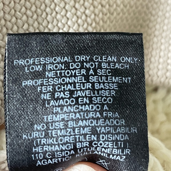 Tibi Cropped Cable Knit Sweater Women’s Medium Mock Neck Mixed Wool Blend - Picture 10 of 11